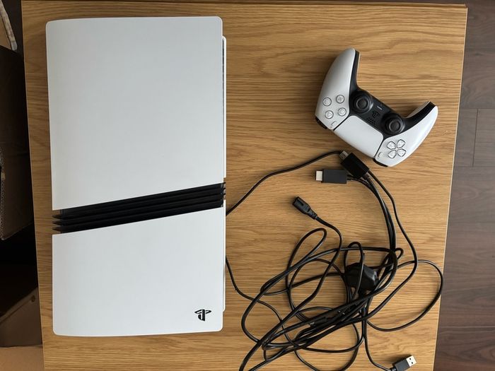 PS5 PRO console and controller in mint condition