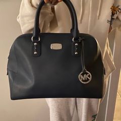 Navy Michael Kors handbag