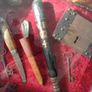 antique "crime & punishment" glass case Image 4