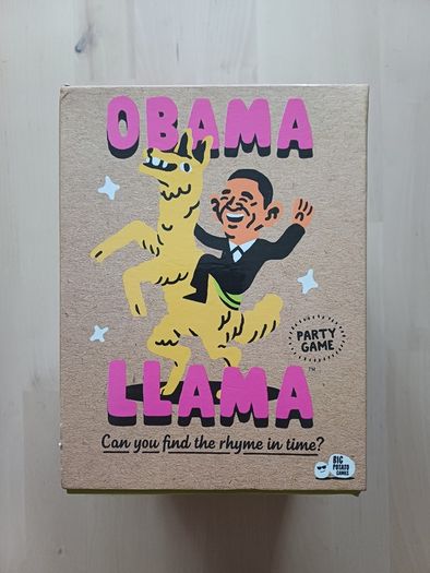 Obama Llama Family Party Card Game 2015
