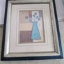 Lovely framed print still life flower. Image 4