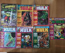 Rampage magazine starring The Hulk - Marvel comics from 1978,1979 and 1980