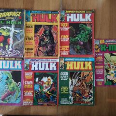 Rampage magazine starring The Hulk - Marvel comics from 1978,1979 and 1980