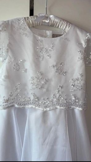 Paul Costelloe communion dress & Next cardigan
