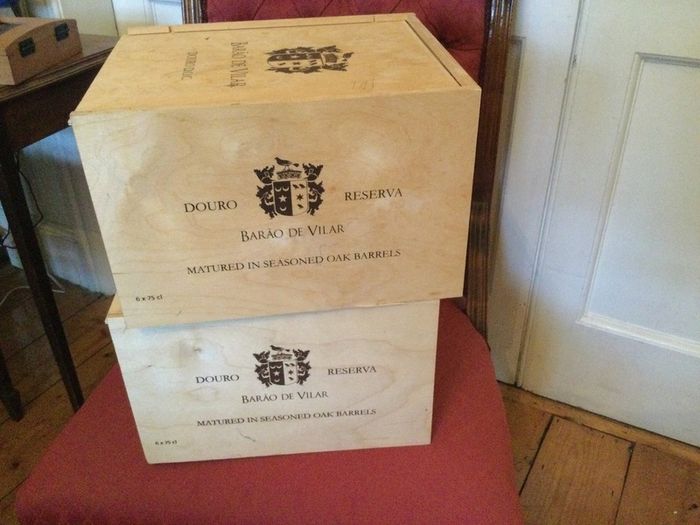 Solid wooden wine boxes, perfect for storage