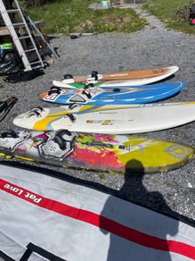 windsurfing