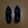 Trendy spike black wedge Image 3