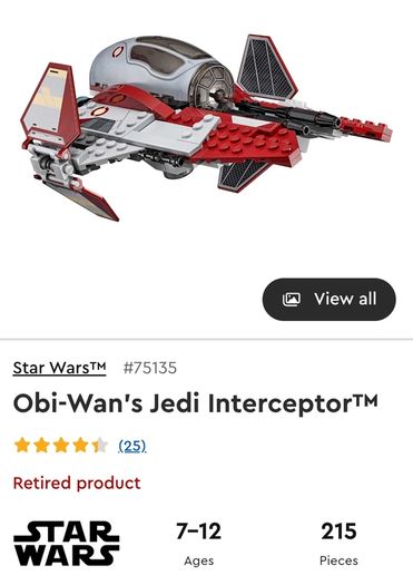 90 Euro Each!! - Lego Star Wars - Retired Sets