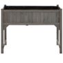 Raised Garden Bed with Greenhouse 120x54x120 cm Fir Wood Image 3