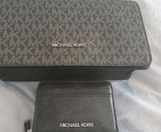 Michael kors bag and matching wallet