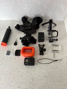 Go Pro Hero 8 and accessories