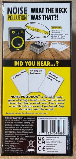 Noise Pollution Game