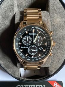 Citizen eco drive watch solar power brand new with 6 years warranty