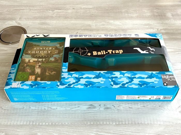 Hunter's Trophy 2 with Shotgun Brand New for Wii U