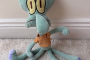 Simba Nickelodeon 2014 Viacom Squidward Plush SpongeBob SquarePants approx. 42 cm. Used Please see photos