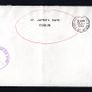 1959 Ireland Bicentenary of the Foundation of the Guinness Brewery in Dublin Commemorative Stamp envelope with First Day Cover of 3p (FDC). Issued to shareholders. Interesting in that undeliverable as the address had deceased. Reverse cancel of Isle of Wi Image 2