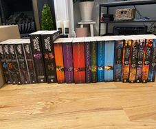 Selection of Harry Potter, Percy Jackson & Skulduggery Pleasant books