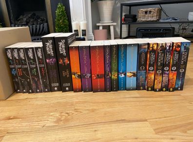 Selection of Harry Potter, Percy Jackson & Skulduggery Pleasant books