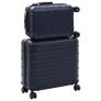 Hardcase Trolley Set 2 pcs Navy ABS Image 2