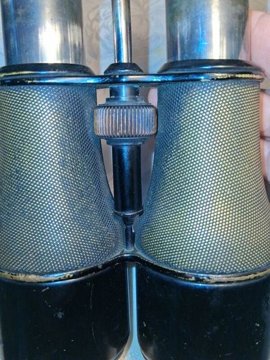 WW1 Era Binoculars In Original Case