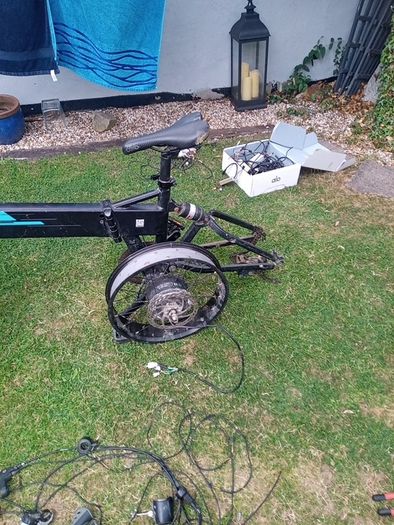 Fiido m1 wheel and parts
