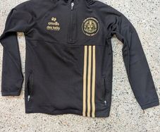 Kids half zip bohemians top bohs jersey