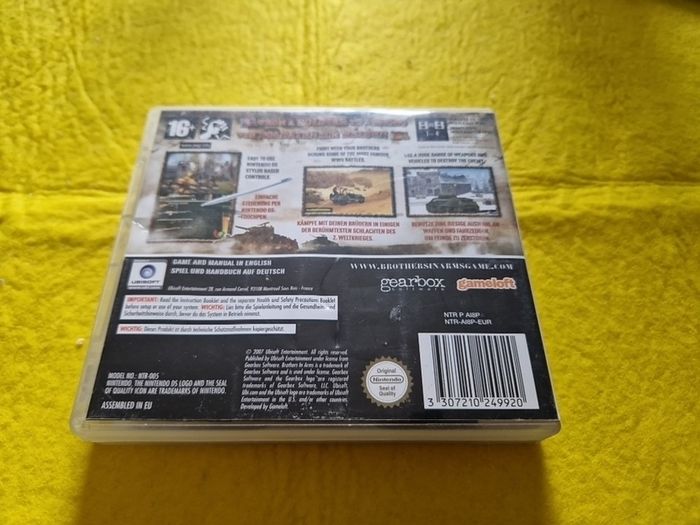 Brothers in Arms Ds Nintendo Ds games Original