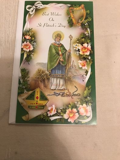 St Patrick's day card