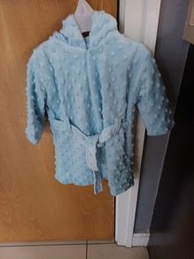 Soft Touch Baby Boys Dressing  Robe. Age - 6-12 months.