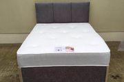 Double 4ft6 5ft King And 6ft Superking Sizes Divan Beds Instock. Tufted Mattresses And Optional Drawers Available