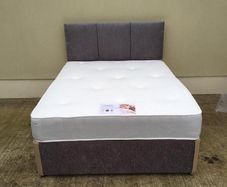 Double 4ft6 5ft King And 6ft Superking Sizes Divan Beds Instock. Tufted Mattresses And Optional Drawers Available