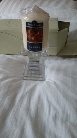 candle Galway Irish crystal