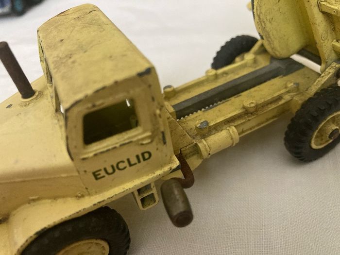 Dinky 965. Euclid rear dump truck. Great paintwork.