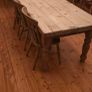 Large Solid Pine Farmhouse Table Image 5