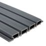 26mm Exterior Composite Wall Panel Grey 290x21.9cm Image 2