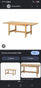 Ikea Norden kitchen table extendable