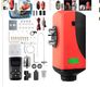 2/5/8KW 12V Car Air Heater w Silencer LCD Remote Control Air Heater Thermostat Caravan Diesel Car Heater Motorhome RV Image 2