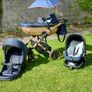 Junama Rose gold handcraft pram pushchair travel system Image 3