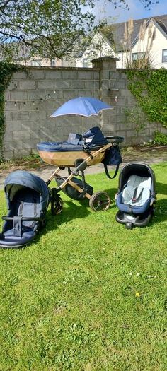 Junama Rose gold handcraft pram pushchair travel system
