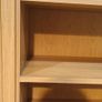 Oak color book shelf  lots of space Image 4