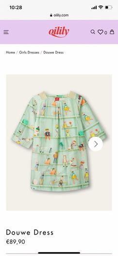 Oilily Douwe dress age 6 with matching socks excellent condition!!!