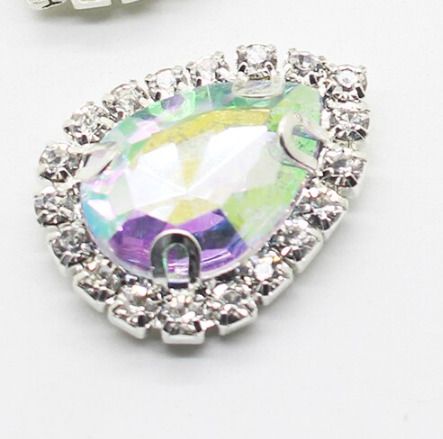 Crystal Button Embellishments