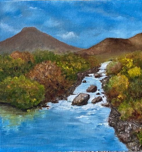 Final price drop oil painting