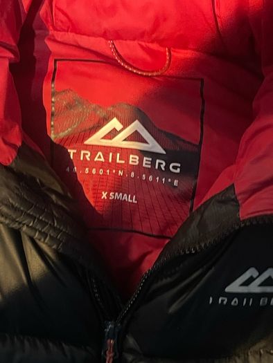 Men's XS trailberg jacket 700s special edition