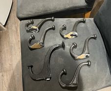 Coat hooks different sizes