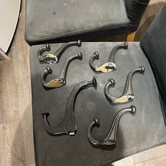 Coat hooks different sizes