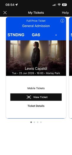 Lewis Capaldi x 4
