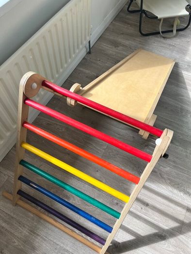 TriClimb Pickler rainbow triangle & slide