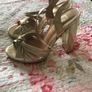 Bnwt Gold Sandals Image 2
