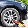 New Heavy Duty Security Wheel Clamp 2 Key Anti-Theft Lock Car Trailer Caravan Image 3